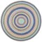 Safavieh 5 x 5 ft. Cape Cod Round Area Rug, Blue & Green CAP241M-5R - alternate 2